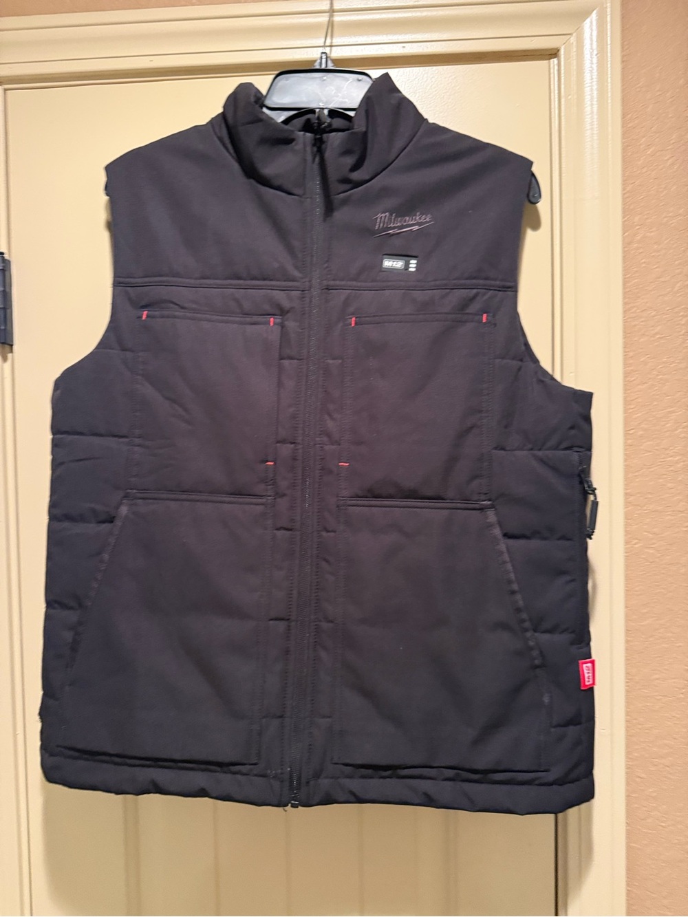 Men’s Black Heated Insulated Work Vest